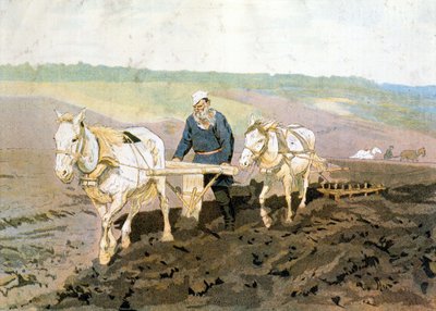 Kont Tolstoy çiftçilik - Repine