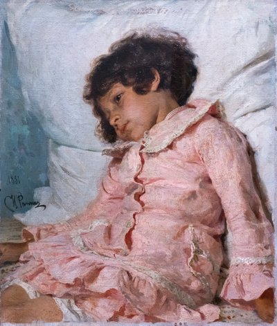NADİA REPİNE by Ilya Efimovich Repin