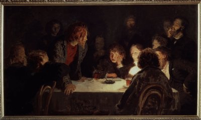 Devrim niteliğinde bir toplantı. Ilya Repin