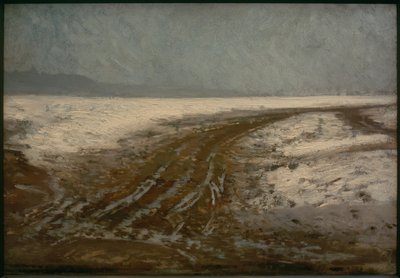Yol (karda yol) by Ilya Efimovich Repin