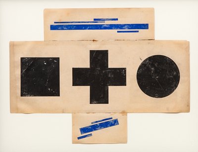 Suprematist Model, 1921 civarı by Ilya Grigorevich Chashnik