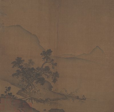 X Ian Hall Haliç, ova. 1200. by In the style of Xia Gui