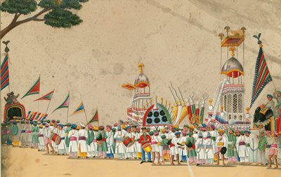 Festival alayı, c. 1800 by Indian Art