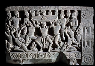 Türbana tapınma (kabartma parçası, 225-325) by Indian School