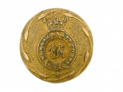 Düğme, Bengal Kurmay Kolordusu, 1876-1891 by Indian School