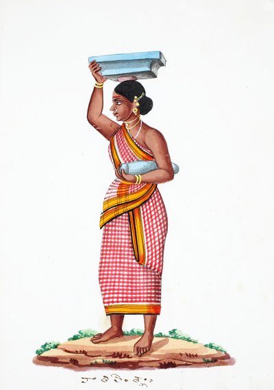Taşıma taşı (kağıt üzerinde wc) by Indian School