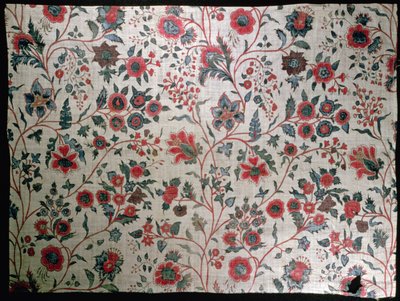 Dekoratif tekstil, 1725-50 by Indian School