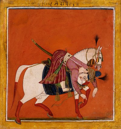 Desakh Ragaputra, yaklaşık 1690-1700 by Indian School