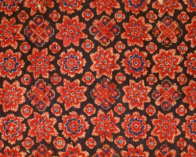 Eski bir Tay tasarımına sahip kumaş (baskılı pamuk) by Indian School