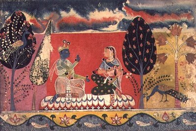 Folio 3. Radha ve Krishna, 