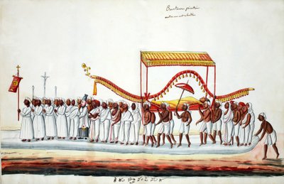 Cenaze alayı (kağıt üzerinde wc) by Indian School