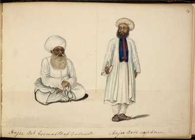 Dadaset'li Hacı Ayub Gumasta; onun yeğeni by Indian School