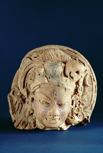 Ardhanarisvara, Naval, Unnav (pişmiş toprak) by Indian School