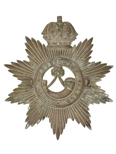 Kask rozeti, Bombay Gönüllü Tüfekleri, 1877-1901 by Indian School