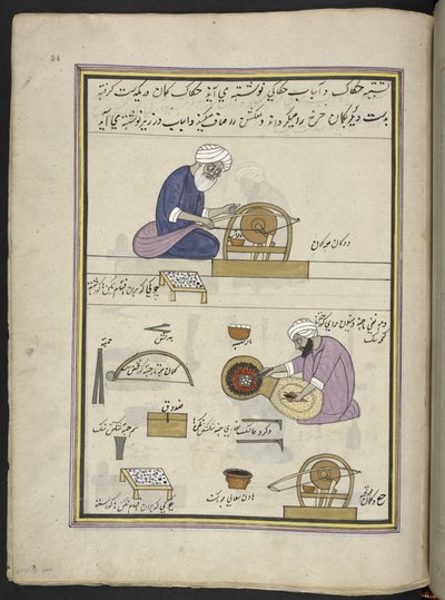 Mücevherleri parlatan kuyumcular,  Keşmir
