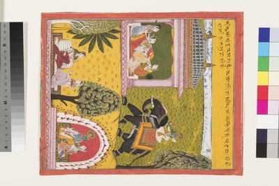 Krishna aşık Radha
