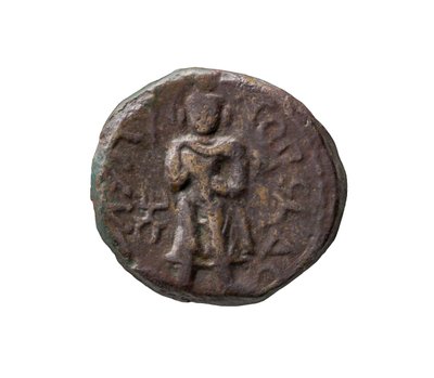 Kuşan Sikke, AD 127-155 (bakır) by Indian School