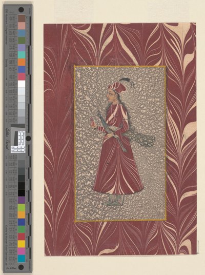 Tavus Kuşu Taşıyan Kadın, Bijapur, c.1660 by Indian School