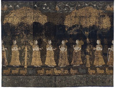 Muson Mevsimi (Varsha), Deccani Okulu (Pichwai) by Indian School