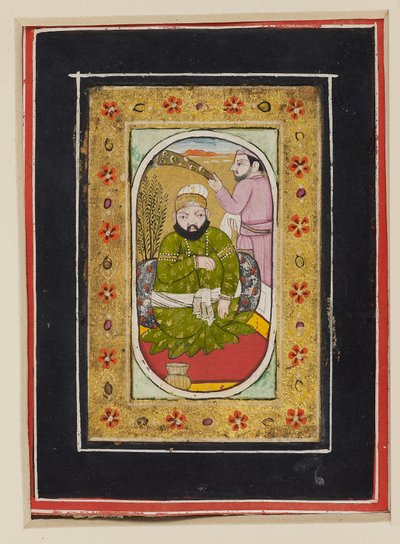 18. yüzyılın 2. yarısı (karton üzerine guaj) by Indian School