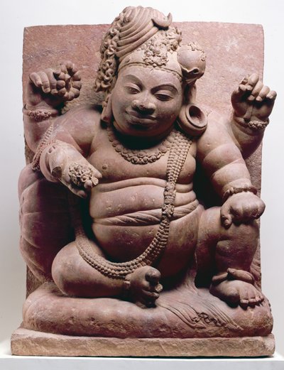 Cüce olarak Siva, Mansar kültürü, MS 500 (kumtaşı) by Indian School