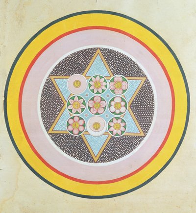 Tantrik yıldız tasarımı by Indian School
