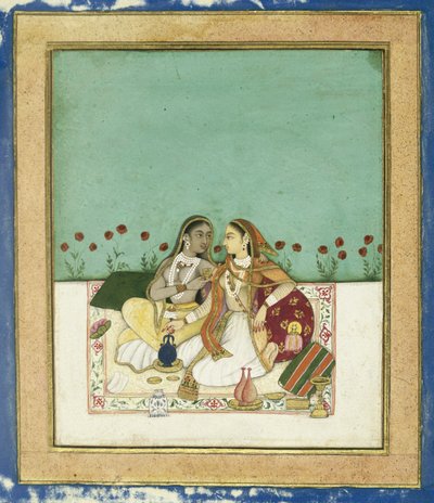 Terasta İki Kadın, 1700