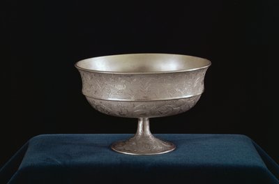 Şarap Bardağı (gümüş) by Indian School