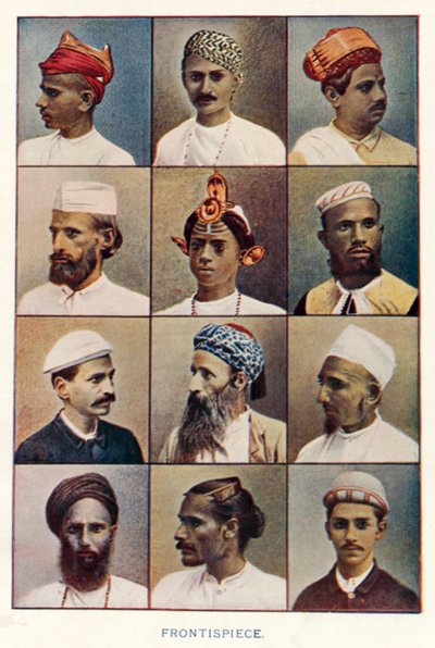 Kızılderili Yerlileri: Frontispiece (renkli fotoğraf) by Indian photographer