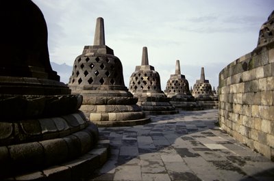 Dış cephe detayı, AD 778-850 fotoğrafı by Indonesian