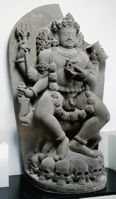 Bhairava, c.1300 (andezit) by Indonesian School