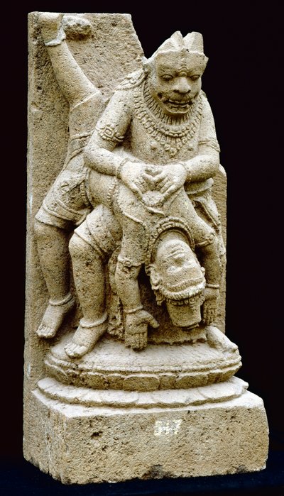 Vishnu Narasimha olarak (andezit) by Indonesian School