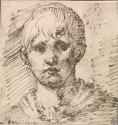 bir çocuğun kafası by Inigo Jones