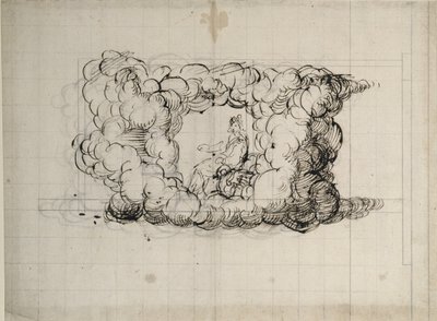 Tiyatro çizimi by Inigo Jones