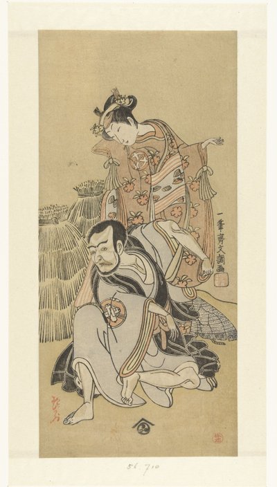 A c Teurus Nakamura Utaemon Kliniği Arashi Nichinanji Personele t ve kız kardeş ls k Kiyomizu kısıtlaması by Ippitsusai Bunchō