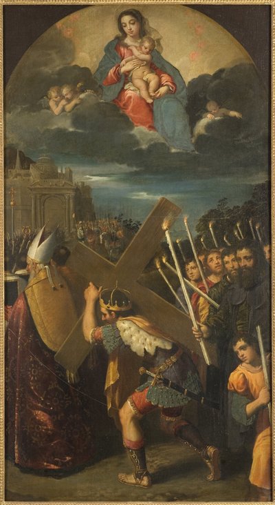 Herakleios I (575-641 versyonları) bir Kudüs raporu la Vraie Croix - İmparator Herakleios, Gerçek Haç
