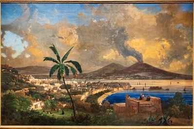 Napoli manzarası by Ippolito Caffi