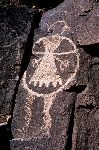 Anasazi petroglifi, NM