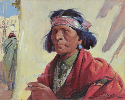 Taos Hint (tuval üzerine yağlı boya) by Ira Diamond Gerald Cassidy