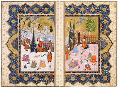 Bir Terasta Bilginlerin Buluşması by Iranian Master