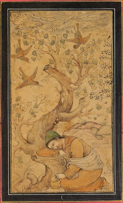 kimsesiz bir dilenci by Iranian School