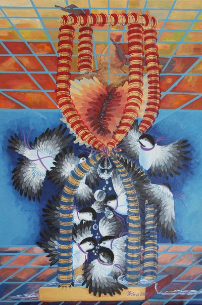 Damlacıklar Chickadees, 2015 by Irina Corduban