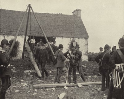 Tahliye Sahnesi (s/b fotoğraf) by Irish Photographer