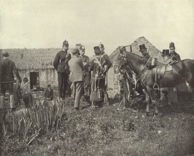 Tahliye Sahnesi, Vandeleur Malikanesi, Clare İlçesi (s/b fotoğraf) by Irish Photographer