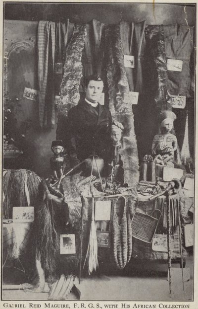 İrlandalı kaşif Gabriel Reid Maguire, Afrika koleksiyonuyla by Irish Photographer
