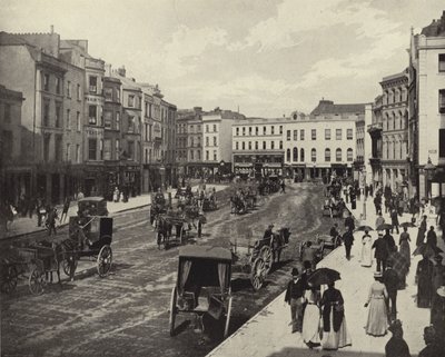 Patrick Street, Cork City (s/b fotoğraf) by Irish Photographer