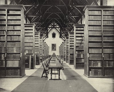 The Library, Maynooth College (s/b fotoğraf) by Irish Photographer