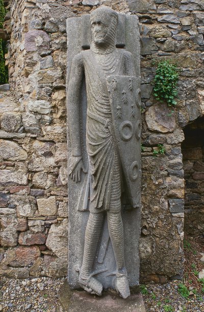 Cantwell Fada, c.1330 (kireçtaşı) by Irish School
