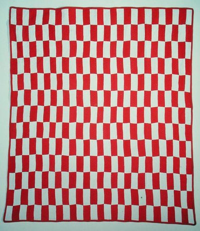 Patchwork yorgan (tekstil) by Irish School
