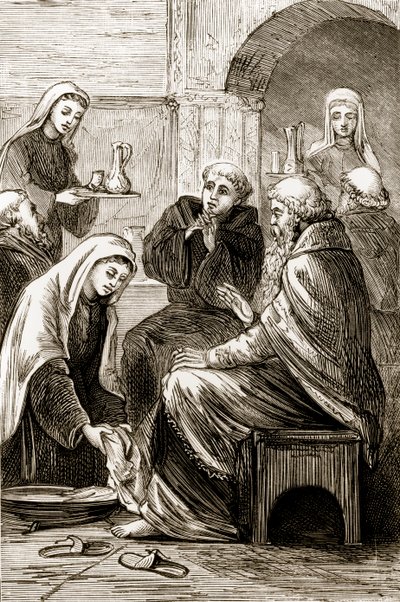 St. Brigid, Mary Cusack (1829-99) tarafından yazılan The Trials Thaumaturge veya Three Wonder-Working Saints of Ireland